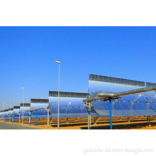 Concentrazione del concentratore termico della centrale a energia solare con tracker solare